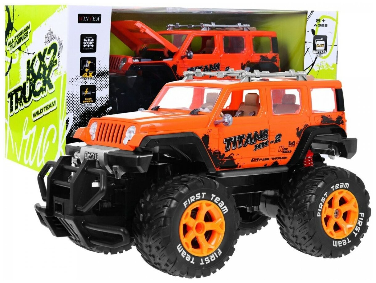 Внедорожник Winyea Jeep Wrangler Hurricane 2WD (W3809) 1:12 45