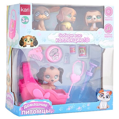 фото Игровой набор kari домашние питомцы g780697-3