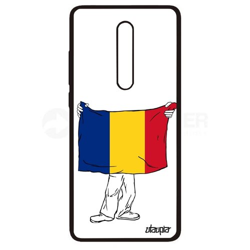 фото Чехол на телефон redmi k20, "флаг румынии с руками" путешествие туризм utaupia