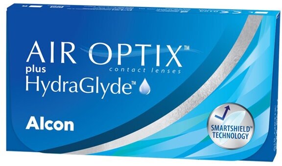 Alcon Air Optix Plus HydraGlyde (6 ) -1.00 R 8.6