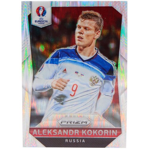 Коллекционная карточка Panini Prizm UEFA EURO 2016 France #172 Aleksandr Kokorin - Flash S0226