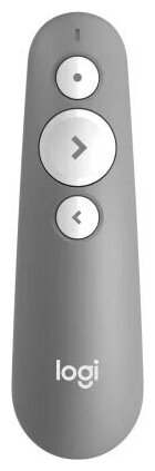 Презентер Logitech R500s LASER PRESENTATION REMOTE серый Bluetooth 910-006520