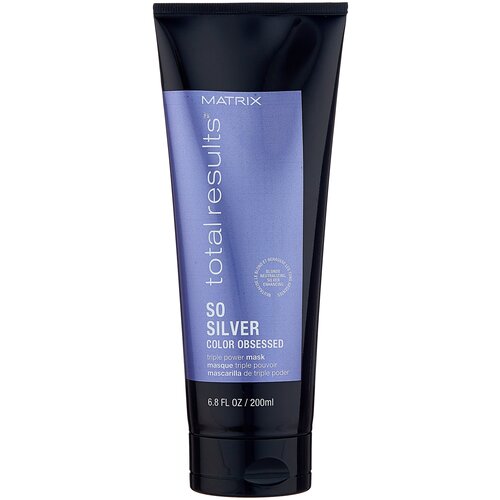 Matrix Total Results Color Obsessed So Silver Mask - Маска для нейтрализации желтизны, 200 мл