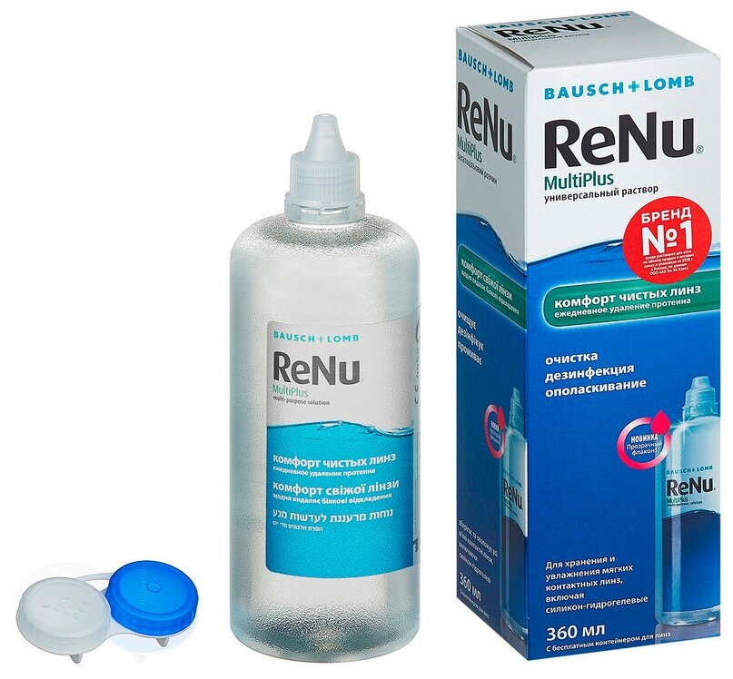  Bausch & Lomb Renu MultiPlus, 360 