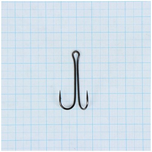 Крючок Koi Double Hook № 1/0, BN, двойник (10 шт.) KH2301-1/0BN крючки двойные koi double hook цвет bn 1 10 шт 9634400