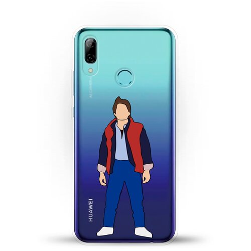фото Силиконовый чехол марти на huawei p smart (2019) andy & paul
