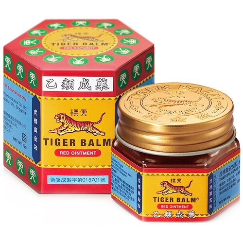 Тигровый бальзам красный TIGER BALM 21 г