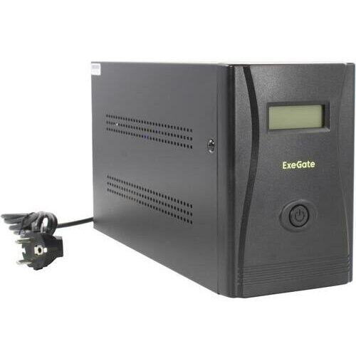 ИБП Exegate SpecialPro Smart LLB LLB-2200. LCD. AVR. EURO. RJ