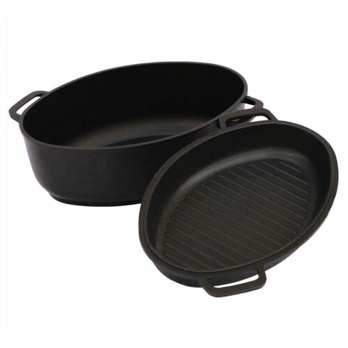 фото Биол кастрюля для утки с ут.дн объем 4л + крышка-сковорода-гриль