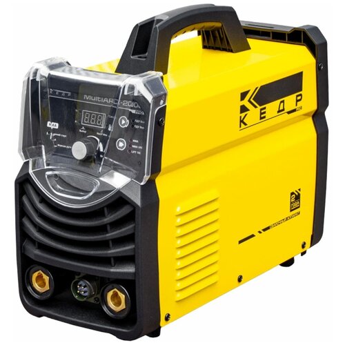 Сварочный инверторный аппарат Кедр MultiARC-2000 220В 10-200А MMA ручная дуговая сварка 8009672 9028700₽