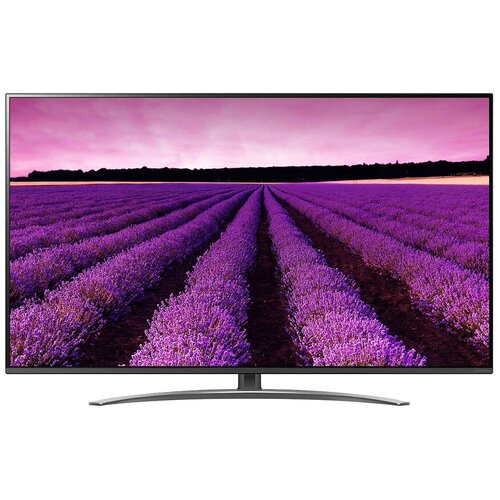 55 Телевизор LG 55SM8200 2019 IPS, черный 50 телевизор lg 50qned7s6qa qned led hdr nanocell qled mini led черный