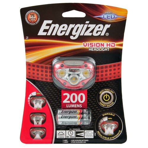 фото Energizer фонарь налобный energizer vision hd headlight