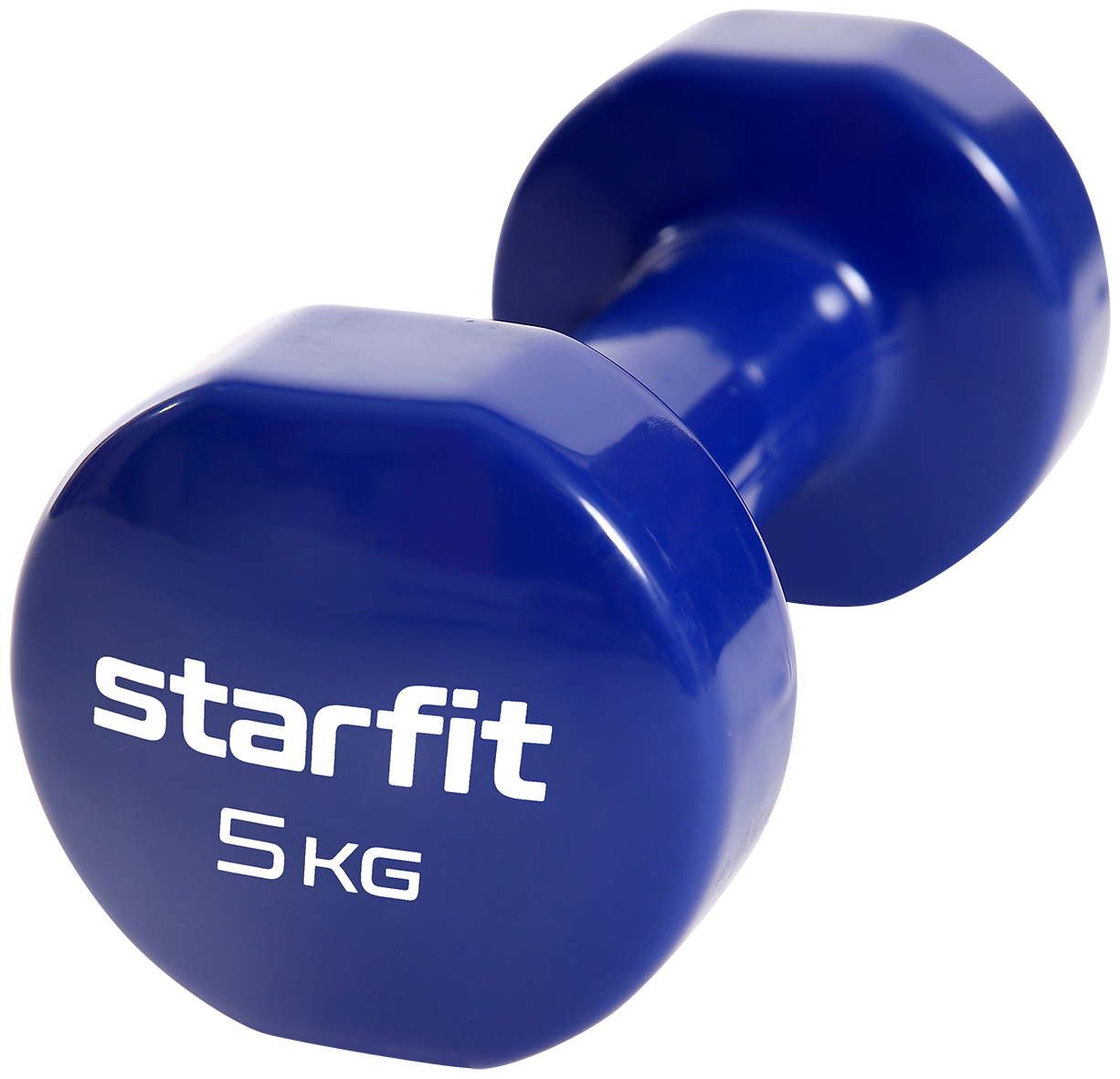 Гантель виниловая Starfit Db-101 5 кг, темно-синий