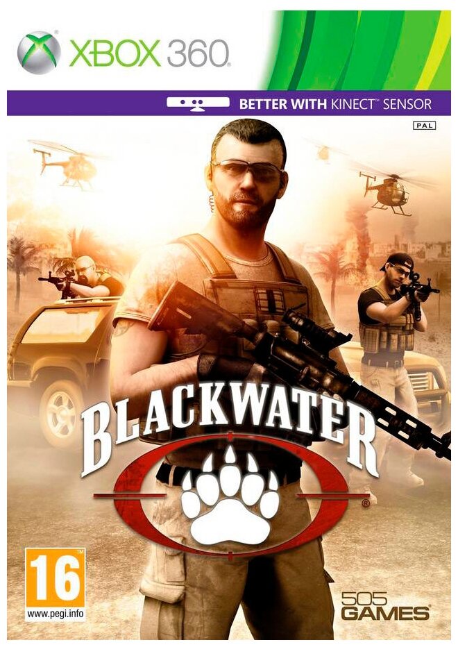 Blackwater с поддержкой Kinect (Xbox 360) английский язык