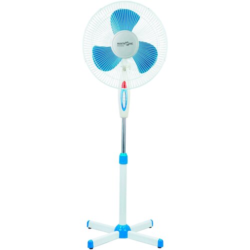 Напольный вентилятор Maxtronic MAX-1619-2, белый/голубой