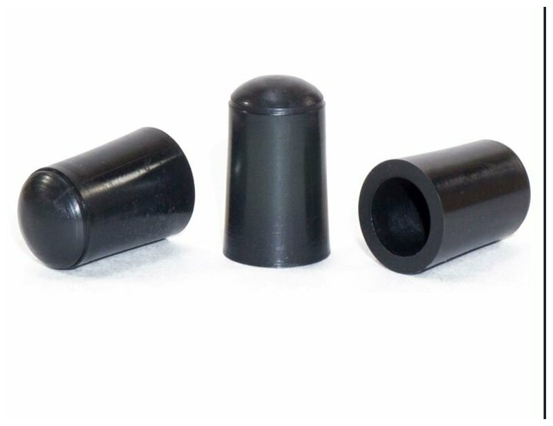 Заглушка Д 6 мм пластиковая круглая для труб диаметр D 6 мм (10шт) - фотография № 3