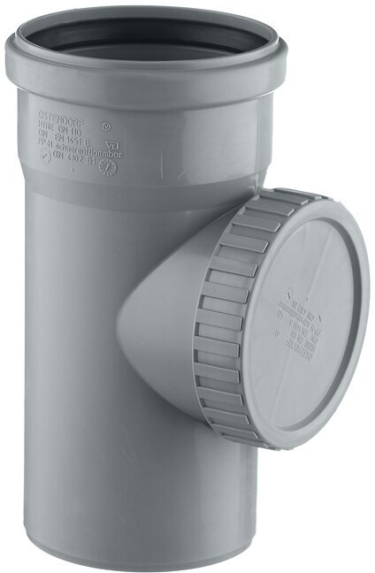 Ревизия Ostendorf HTRЕ (115600) d110 мм пластиковая для внутренней канализации