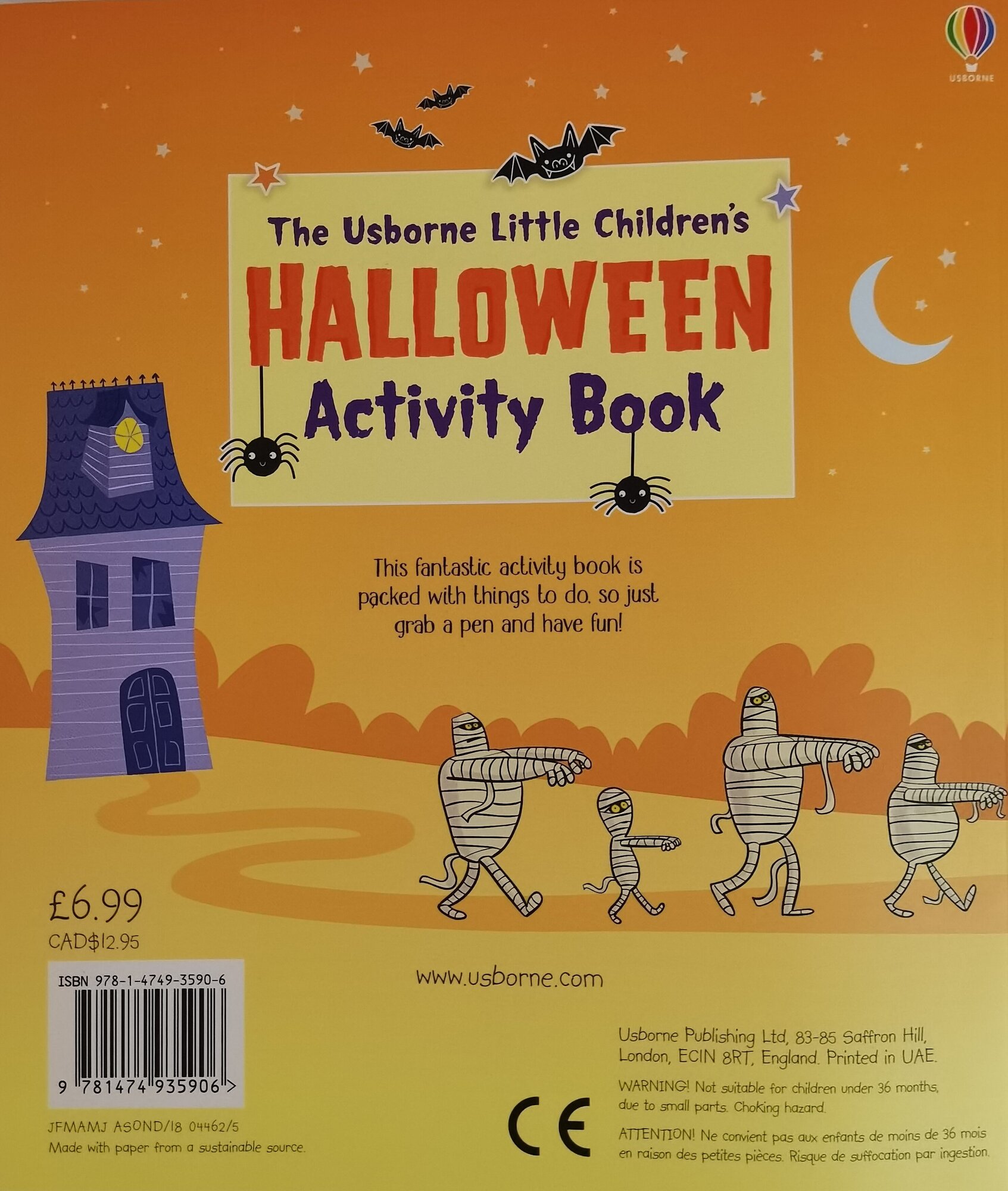 Halloween. Activity Book (без автора) - фото №7