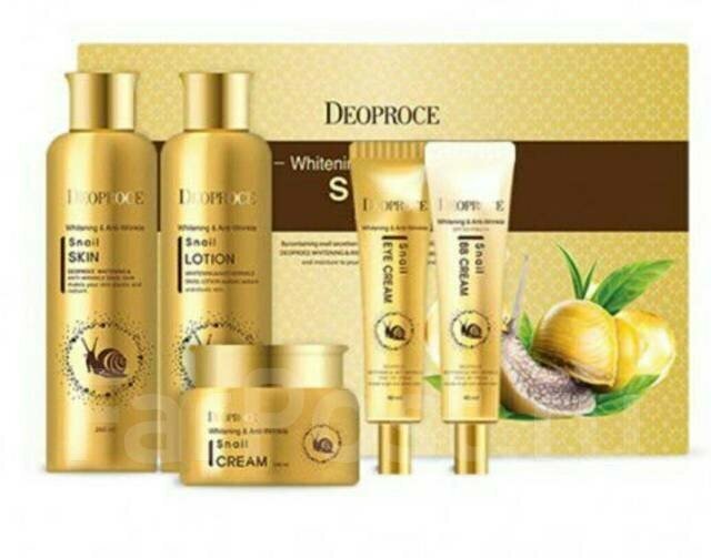 Набор улиточный уходовый Deoproce Snail 5 Set - фото №10