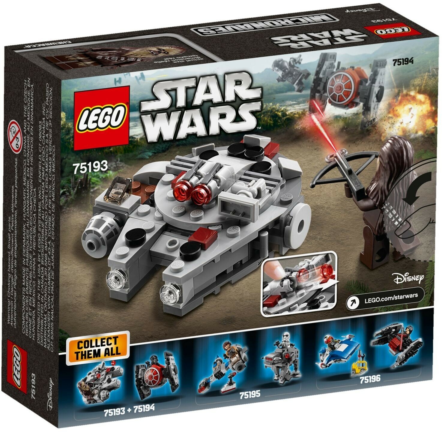 Конструктор LEGO Star Wars TM Микрофайтер Сокол Тысячелетия - фото №11