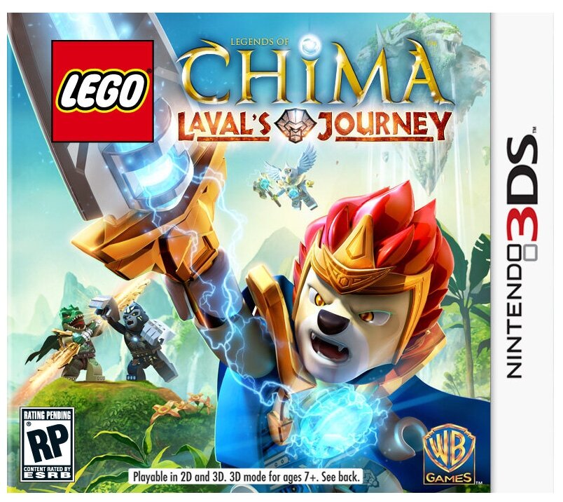Игра LEGO Legends of Chima: Laval (Nintendo 3DS, Английская версия)