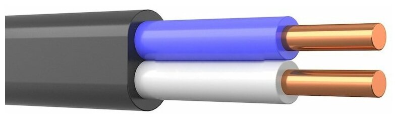 Кабель ВВГ-Пнг(А) 2х2,5 ГОСТ (20м) - фотография № 1