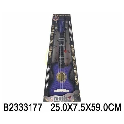 Гитара 818D7 струнная в коробке (синего цвета)