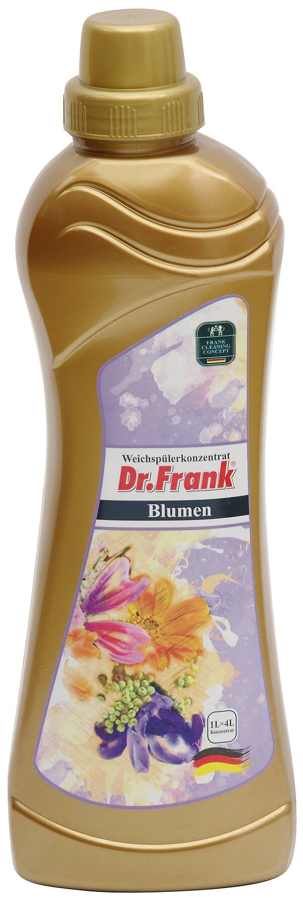 Кондиционер для белья с цветочным ароматом Dr.Frank Blumen 35 стирок 1 л. DRO001