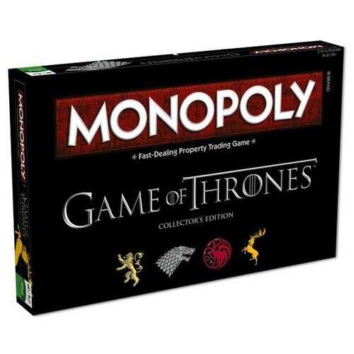 Настольная игра Monopoly Game of Thrones черный настольная игра monopoly game of thrones черный