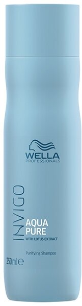 Wella Professionals Очищающий шампунь Invigo Aqua Pure, 250 мл