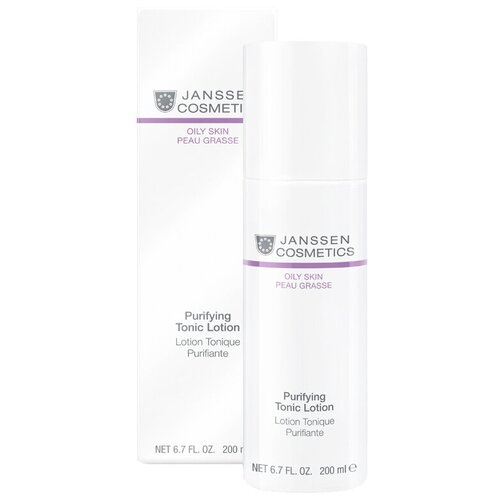 Тоник для лица очищающий Janssen Oily Skin 4401 Purifying Tonic Lotion для жирной кожи и кожи с акне 200 мл