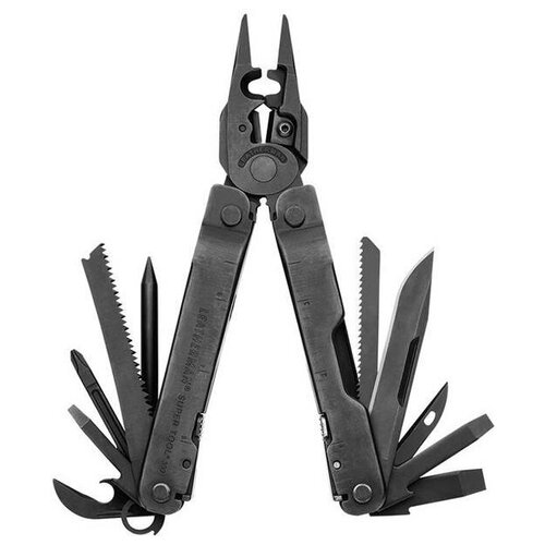 Мультитул пассатижи LEATHERMAN Super Tool 300 EOD (831367) черный мультитул пассатижи leatherman super tool 300 831102 с чехлом серебристый