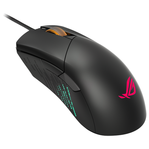 Мышь ASUS ROG Gladius III, черный мышь беспроводная asus rog gladius iii wireless aimpoint 36000dpi bluetooth wireless usb rgb 370mah черный 90mp02y0 bmua00