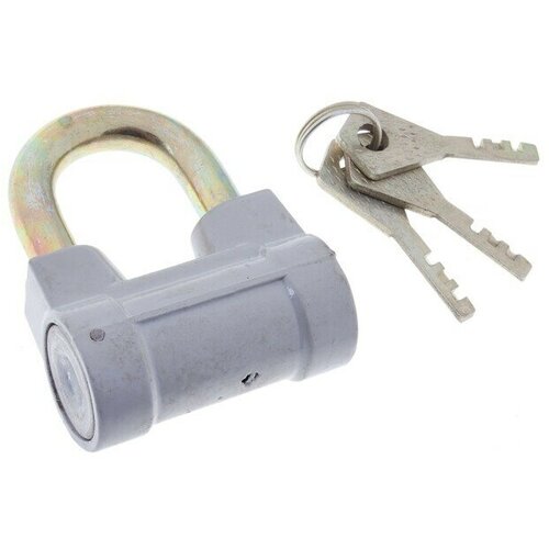 Замок навесной тип 7 60 мм короткая дужка d 9 мм 800₽