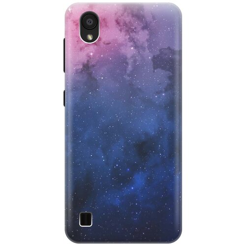 фото Cиликоновый чехол на zte blade a5 (2019) / зте блейд а5 2019 с принтом "звездное зарево" gosso