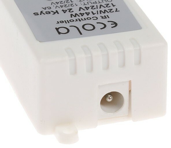 Контроллер Ecola для RGB ленты, 12 – 24 В, 6 А, пульт ДУ - фотография № 2
