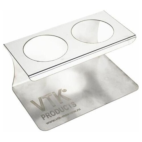 Подставка органайзер для хранения и подачи соусов 2 ячейки D 56 мм нерж. сталь VTK Products