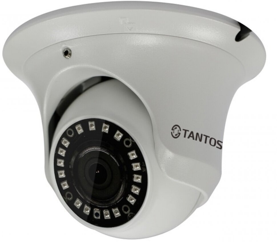 IP-Видеокамера TANTOS TSi-Ee25FP (Купольная 2Мп)