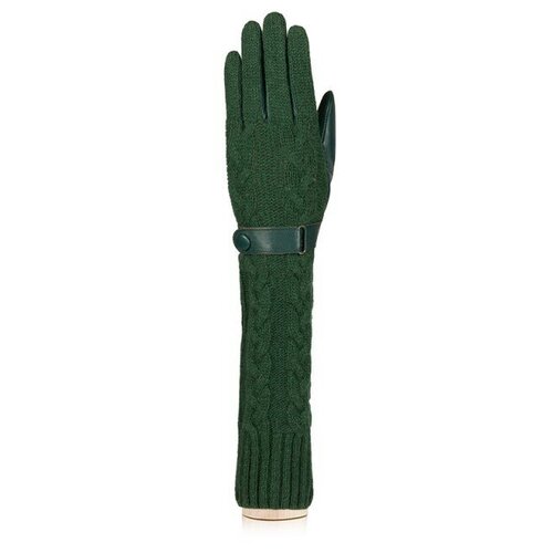 фото Перчатки женские п/ш lb-02073 цвет темно-зеленый, размер 6.5 labbra