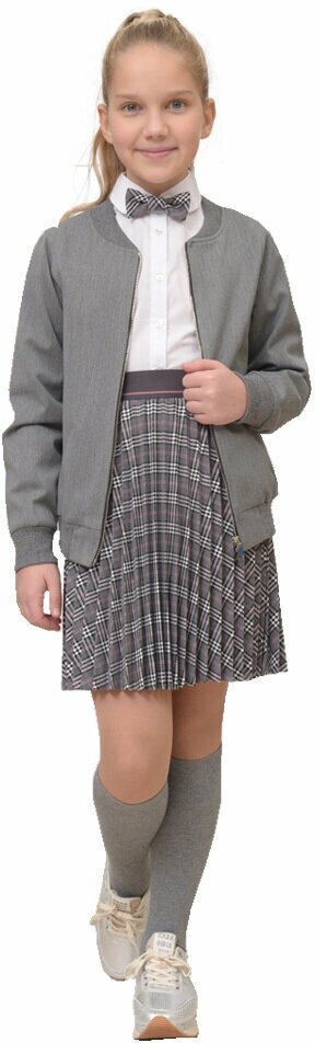 Школьный пиджак Sky Lake, размер 38/146, серый