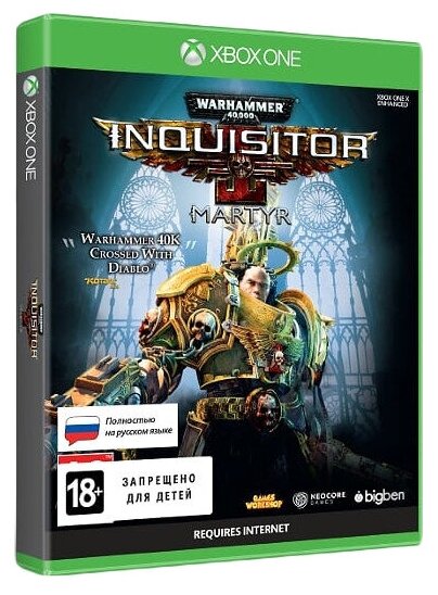 Игра Xbox One Warhammer 40000 Inquisitor: Martyr