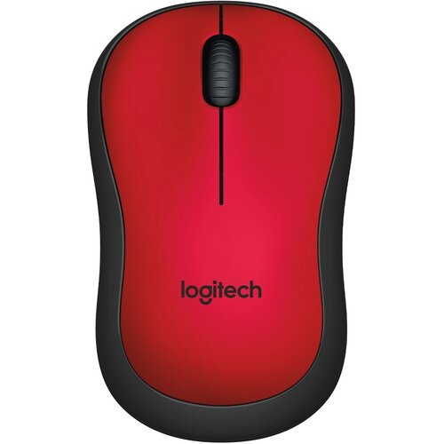 Беспроводная мышь Logitech M221 Silent, red