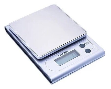 Весы кухонные электронные Beurer KS22 макс.вес:3кг серебристый - фотография № 6