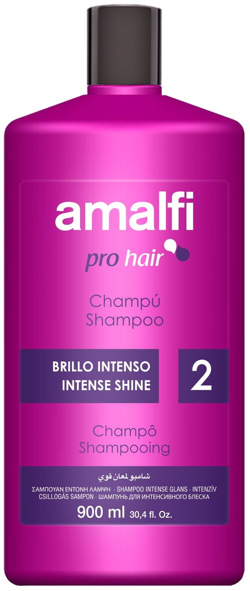 Шампунь для блеска волос AMALFI intense shine 900 мл