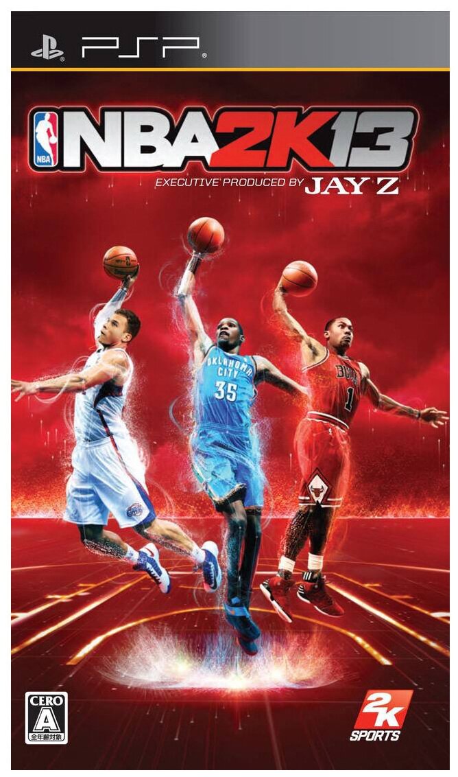 NBA 2K13 (PSP) английский язык