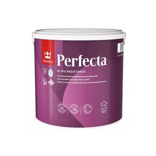 Для стен и потолков Tikkurila Perfecta (Тиккурила Перфекта) 2.7 литра База С