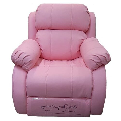Реклайнер кресло глайдер универсальное механическое для салонов красоты - розовое(СД)