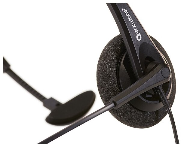 Проводные наушники Accutone UM200 USB черный