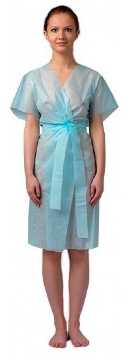 Халаты медицинские кимоно без рукавов 10 ш 01-564