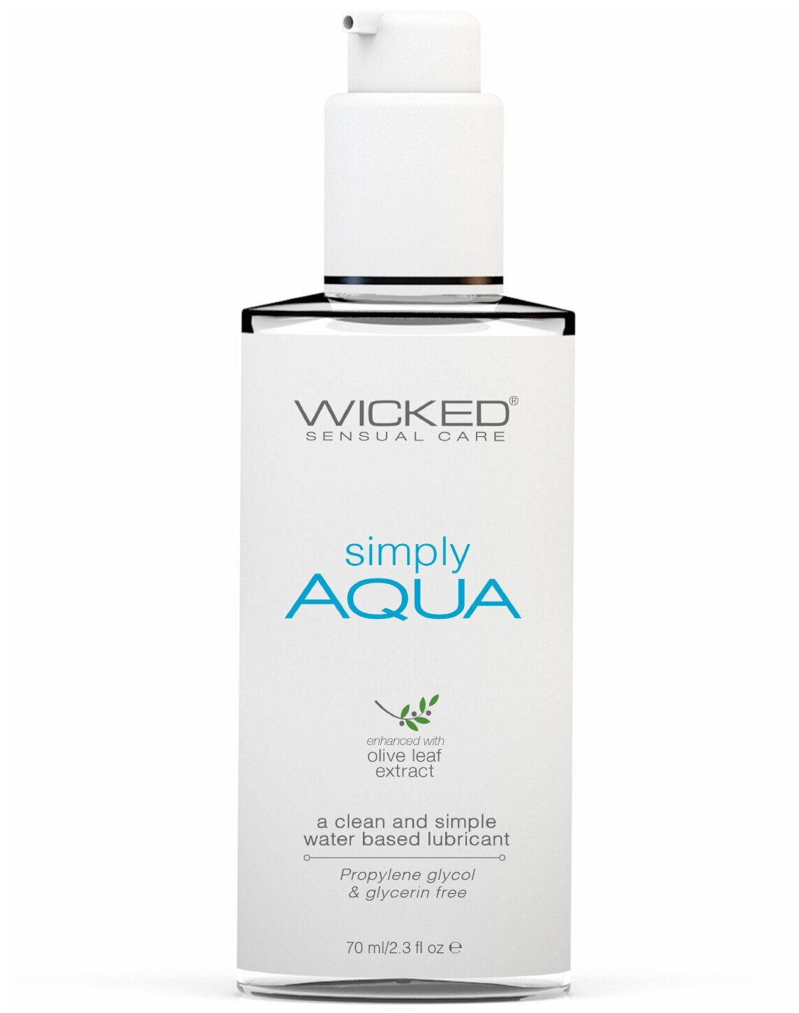 Лубрикант на водной основе Wicked Simply Aqua, 70 мл